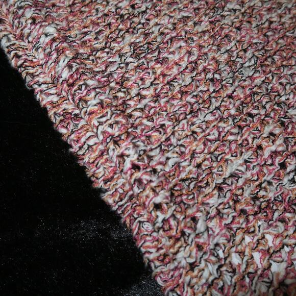 NEW Chadwick's Boston Chunky Knit Tunic Pullover Large Pink Multi 1/2 sleeve NWT - Picture 8 of 10